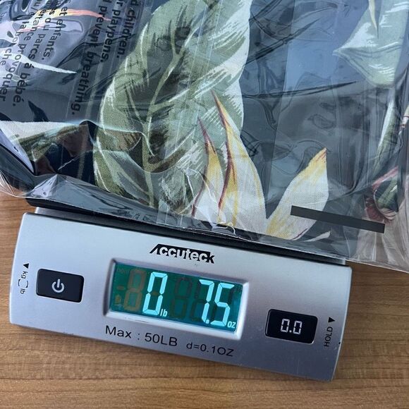 Puritan mens Button down Shirt Size L  Hawaiian Print - Picture 12 of 13